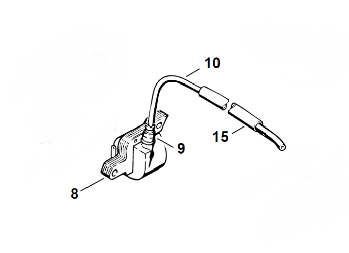 Kit membrane et de réparation pour Zama 034, 036, 044, MS340, MS360